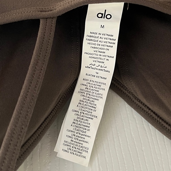 Alo Yoga Alosoft Suns Out Onesie Olive Tree - Picture 7 of 9